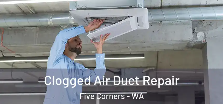 Clogged Air Duct Repair Five Corners - WA